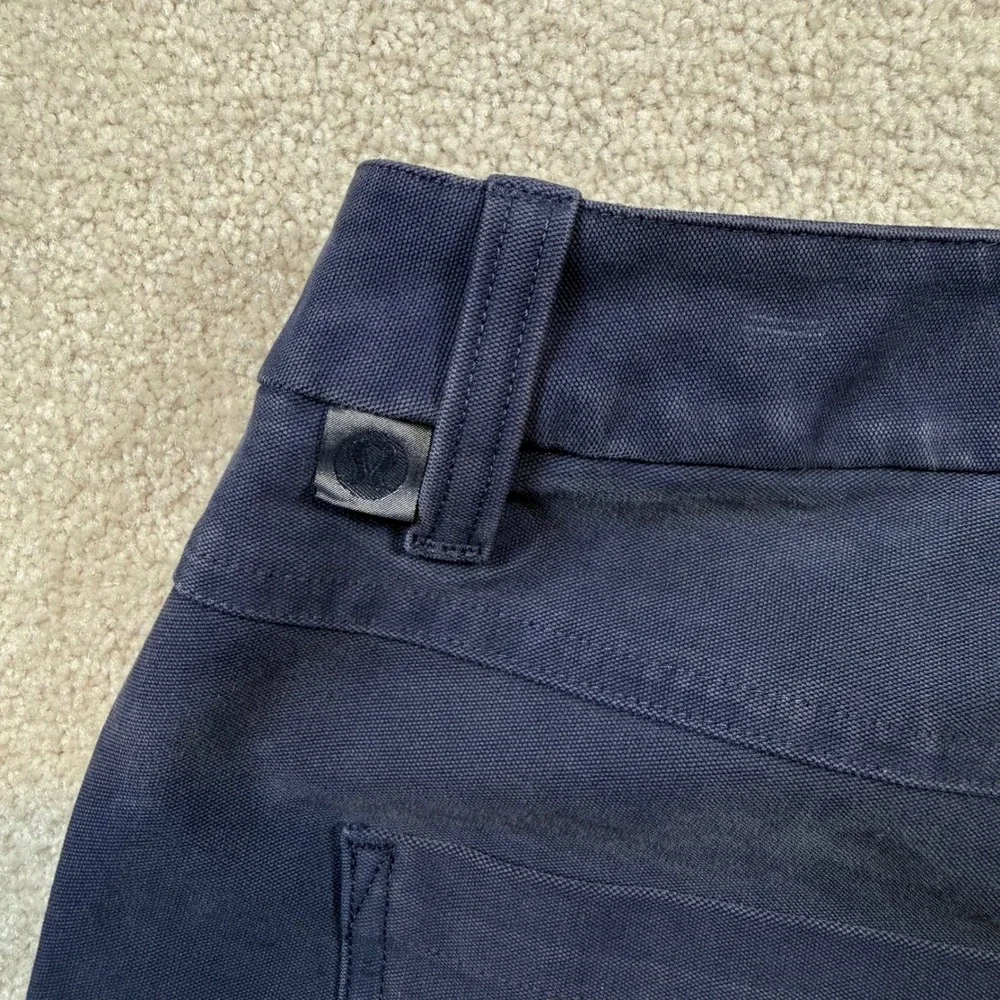Lululemon ABC Pant Slim Men 31 Navy Blue Technical‎ 5-Pocket Chino Trousers